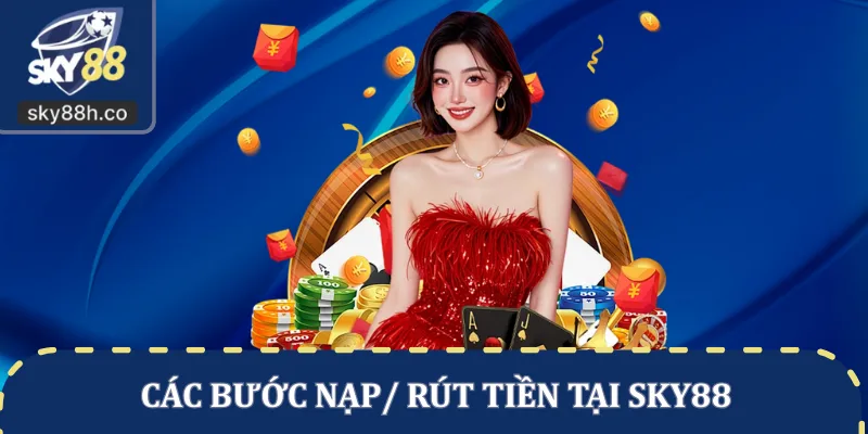 Các thao tác để nạp tiền