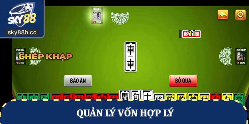 Quản lý vốn hợp lý